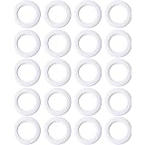Lot De 50 Anneaux Rideau Creux Laiton Plaqué 25mm - Pour Stores Romains Et Rideaux à Monter Soi-Même