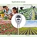 Soil PH Meter, 3-in-1 Plant Soil Tester Moisture Meter Sensor/Sunlight/pH Soil Meter Test Kit with Bonsai Tools for Plant, Vegetables, Garden, Lawn, Farm (Green)thumb 4