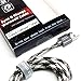 Tera Grand Mobile Undead [Apple MFi Certified] Lightning to USB Braided Cable, 5 Feet for iPhone 14/13/12/11 Pro Pro Max Plus Mini XS XS Max XR X 8 8 Plus 7 iPad Pro Air Mini iPod (Werewolf)