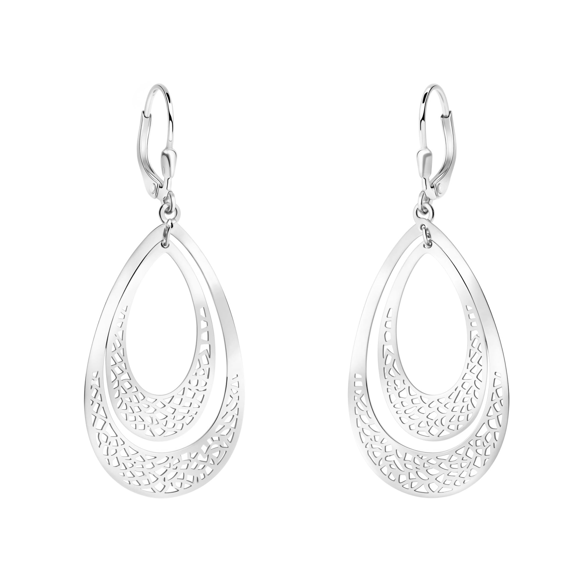 SOFIA MILANI - Women's Earrings 925 Silver - Ornament Dangle Earring - 20941