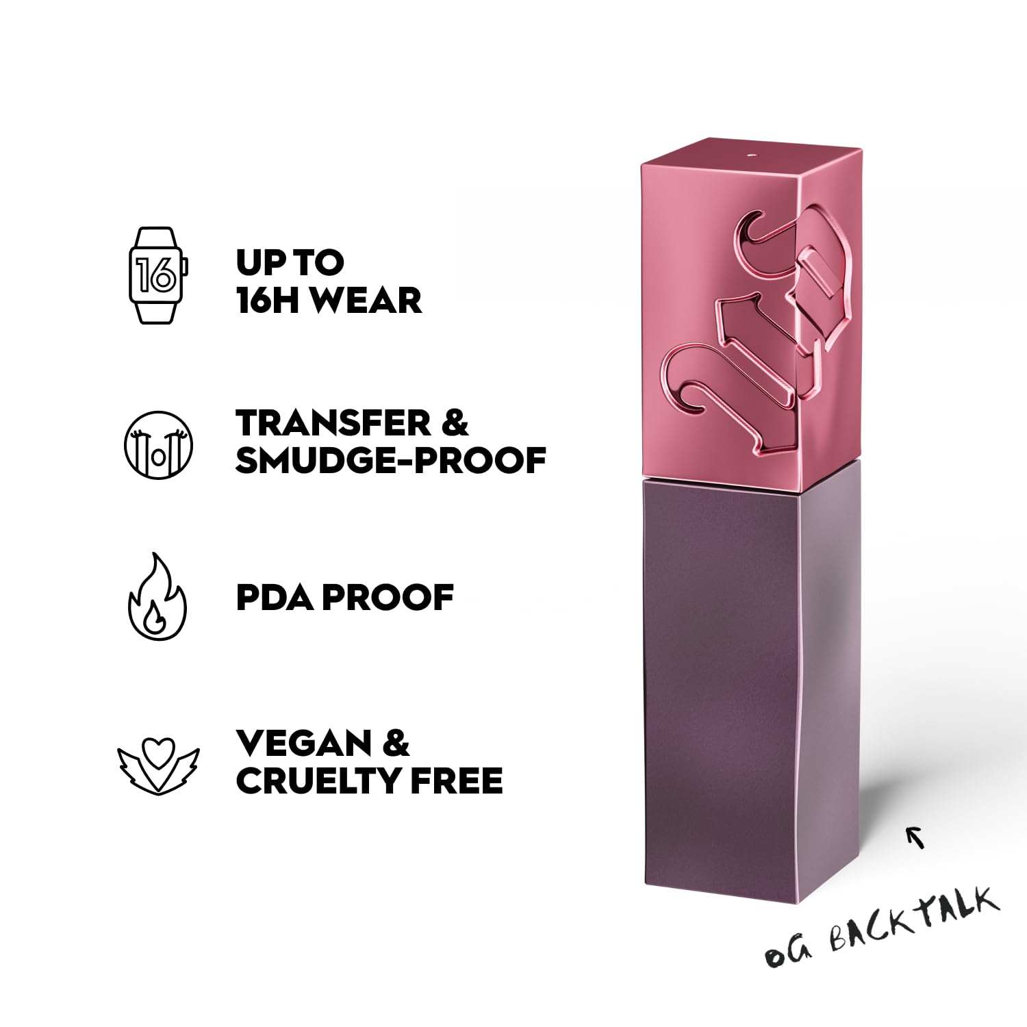 URBAN DECAY Vice Lip Bond Glossy Longwear Liquid Lipstick, Transfer-proof, Smudge-proof, Up to 16HR Wear, Hydrating Lip Color, Instant Shine, Vegan, Cruelty-free - 0.14 fl oz