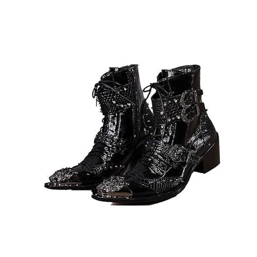 botas vaqueras con punta de metal