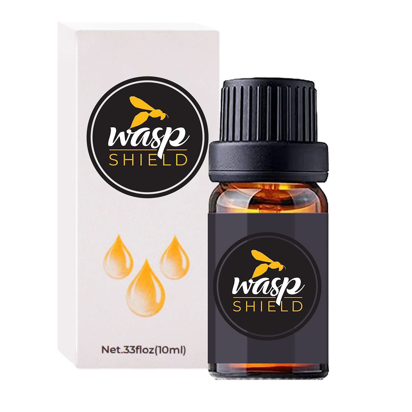 Wasp Shield | Wasp Repellent | Natural Essential Oil | Contains Lemon Eucalyptus PMD I Refill for Wasp Shield Repeller And Travel Diffuser