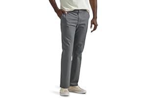 Lee Men's Extreme Motion Flat Front Slim Straight Pant