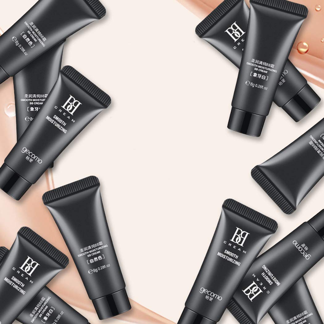 IEnkidu Moisturizing BB Cream Concealer Isolation Liquid Foundation (Nude)