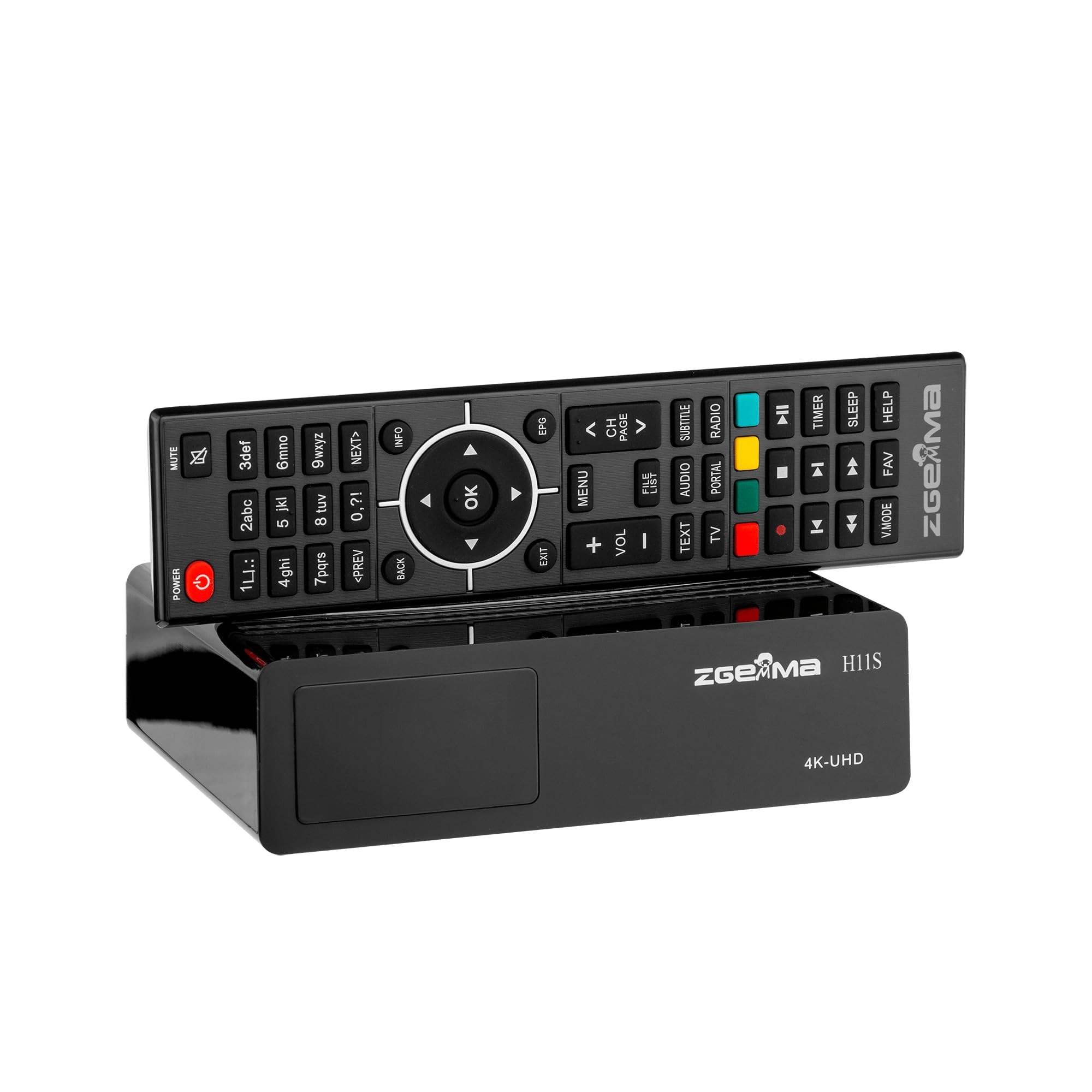 Zgemma H11S Satellite TV Receiver Upgrade of H9s H2H DVB-S2X 4K 16GB/1GB UHD 2160P Linux System H.265 HD Enigma2 Openatv Digital TV BOX