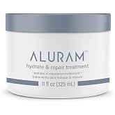Aluram Hydrate &amp; Repair Hair Treatment, Intense Moisture Infusion, Clean Hydration Boost for All Hair Types,11 Fl Oz