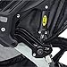 BOB Revolution Flex 2.0 Jogging Stroller - Up to 75 pounds - UPF 50+ Canopy - Adjustable Handlebar, Meadow