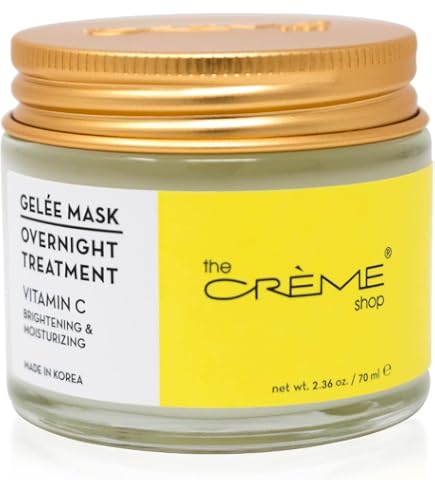 Amazon.com : The Crème Shop Turmeric Gelée Overnight Face Mask