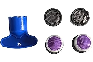 ONESWI 1.2GPM Faucet Replacement Part Insert Filter, Restrictor Aerator, 4Pieces 16.5mm Faucet Cache Aerators with 1 Faucet Aerator Removal Tool