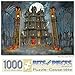 Bits and Pieces - 1000 Piece Jigsaw Puzzle for Adults - The Haunted House - 1000 pc Halloween Jack-o-Lanterns Jigsaw by Artist Ruane Manning