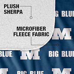 Millikin University Big Blues Logo Pattern Silky