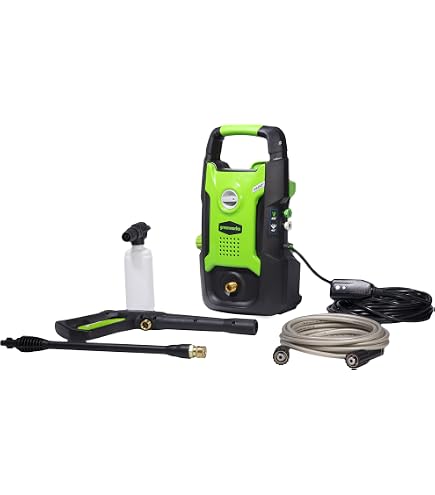 Amazon.com : Greenworks GPW1501 1500 PSI 1.2 GPM Pressure Washer