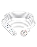 DEWENWILS 360° Rotating Flat Plug Extension