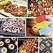 Daixers Silicone Basting Pastry & BBQ Brushes (Set of 5, Colorful) Durable, Attractive, Heat Resistant Kitchen Utensils Dishwasher Safe Soft and Flexible Essential Cooking Gadget, Bakeware Tool