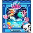 Bandai Littlest Pet Shop Petfluencer Shell-Fie Fun | Petfluencer Set Contains 2 Gen LPS Mini Pet Toys 4 Accessories 1 Backdrop 1 Collector Card And 1 Virtual Code | Collectable Toys For Girls And Boys