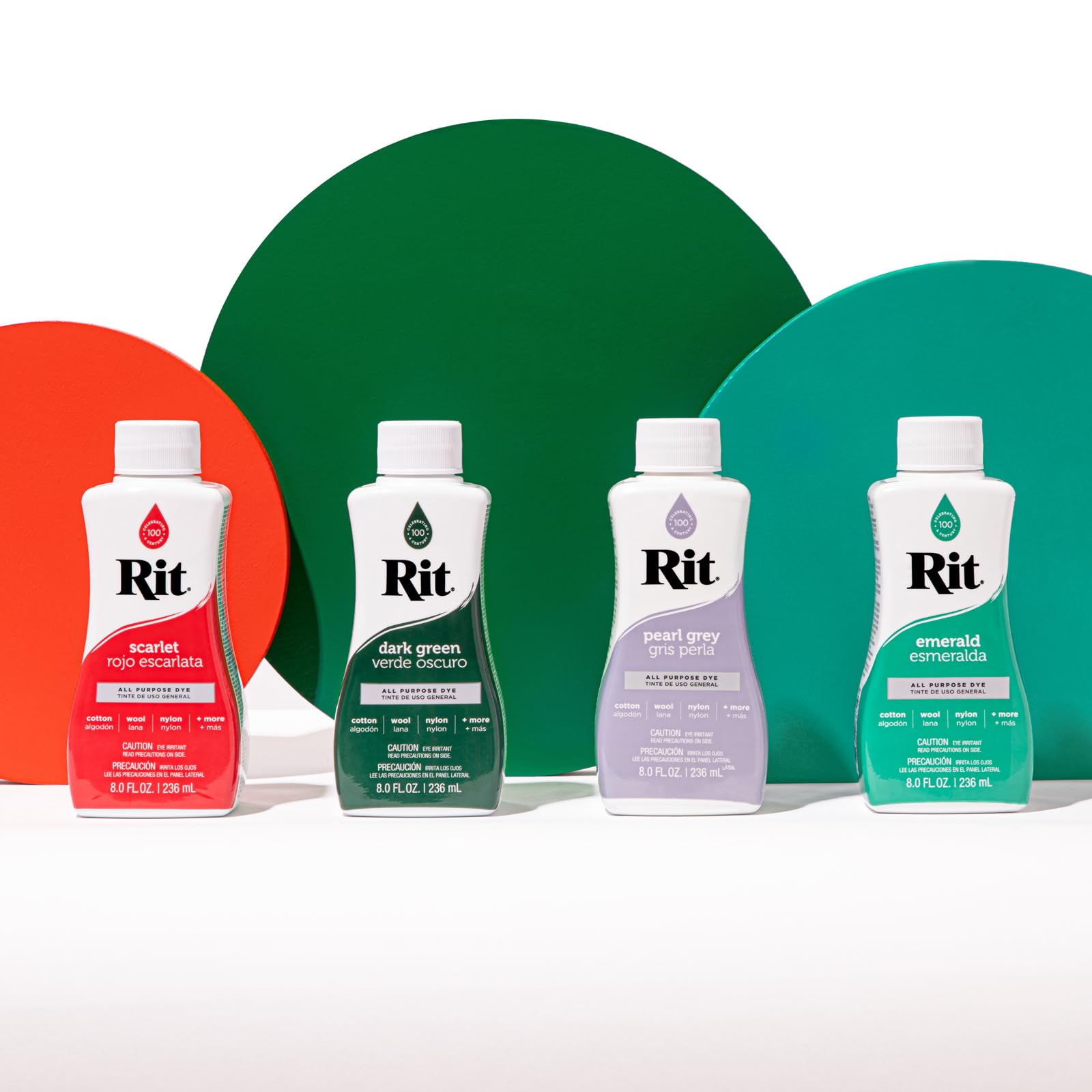 Rit Liquid Fabric Dye, 8-Ounce, Dark Green, 8 Fl Oz (Pack of 1)