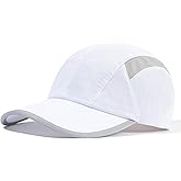 CLAPE Sun Protection Sport Hats Lightweight Breathable Mesh Unstructured Baseball Hat Adjustable Quick Dry Running Hat
