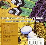 Image de La gallina grande/Big Fat Hen bilingual board book (Spanish and English Edition)
