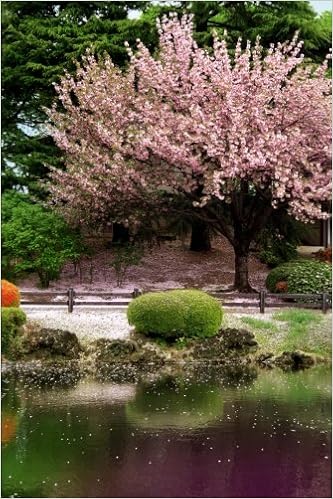 Cherry Blossom Tree Tokyo Garden Japan Journal 150 Page Lined