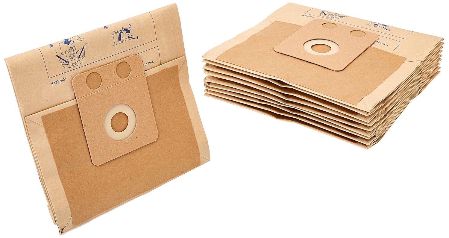 Nilfisk 10 Original Dust Bags - VP300, Thor, Family, GD, Saltix Vacuum Accessories (82222900)