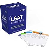 LSAT Prep Flashcards: Updated cards and strategies for the newly formatted LSAT (Kaplan Test Prep)