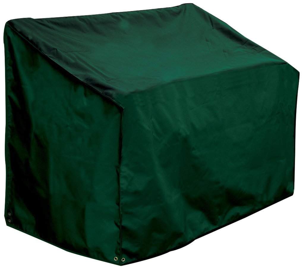 Bosmere Protector 6000 | Garden Bench Cover | W 163cm D 66cm H 89cm | 100% Waterproof, UV Protected, Heavy Duty 600D | 6 Year Guarantee | C610, Green, C610
