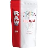 RAW All in One Bloom - Fertilizer for Flowers, Water Soluble Outdoor, 2 lb | Fertilizer for Vegetable Garden - Ideal Hydroponic &amp; Soil Plant Food for Bloom Stage, Flowers and Vegetables