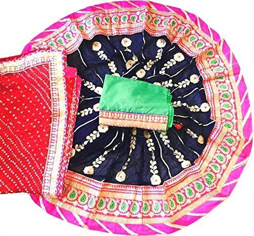 gota patti bridal lehenga price