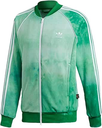 Amazon.com: adidas Mens Pharrell Williams Hu Holi SST Track Jacket - Green CW9104 (XL 