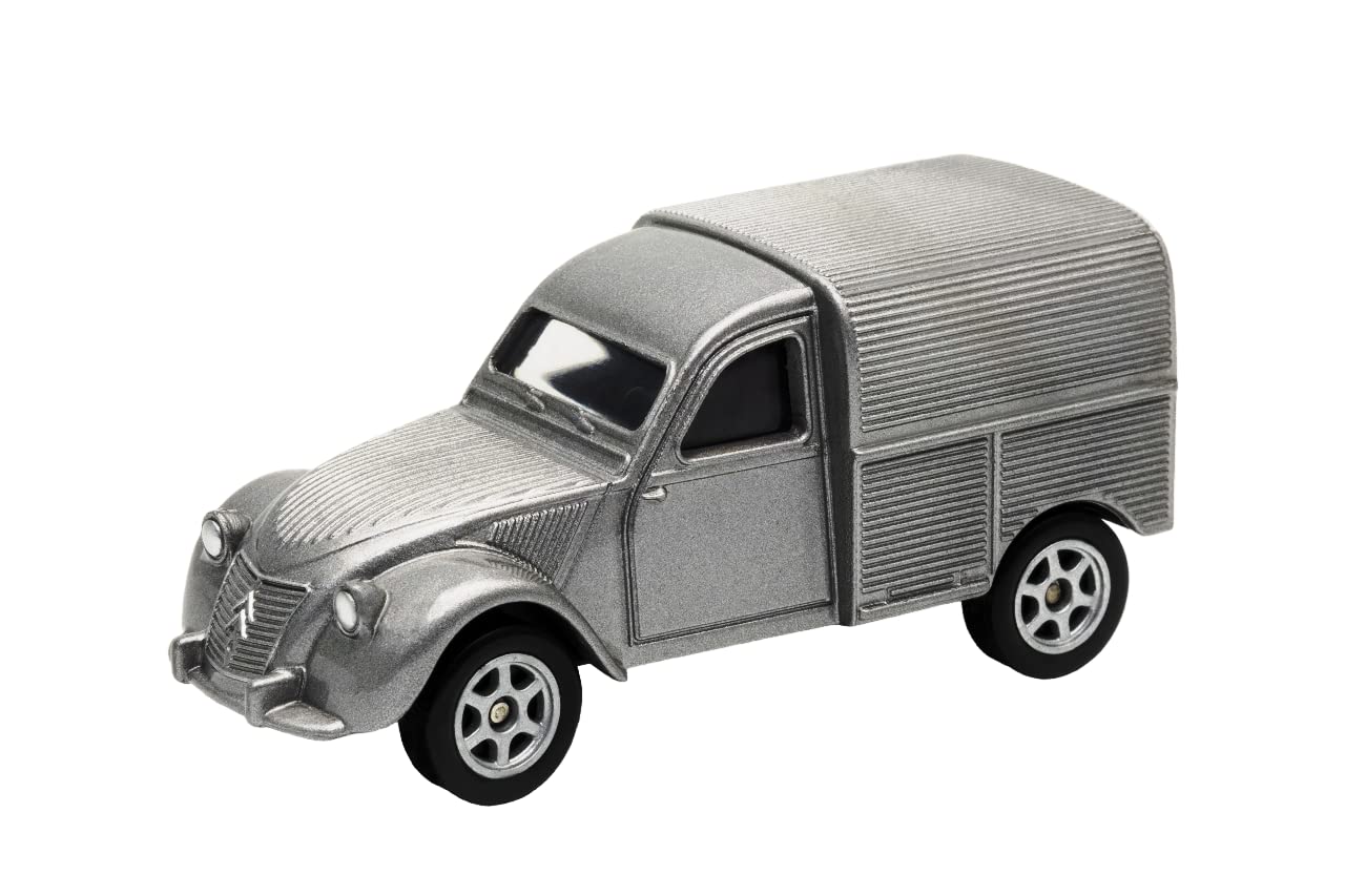 OPO 10 - Miniature car 3 inches (about 8 cms) CITROEN 2CV Fourgonnette - Welly 52382W