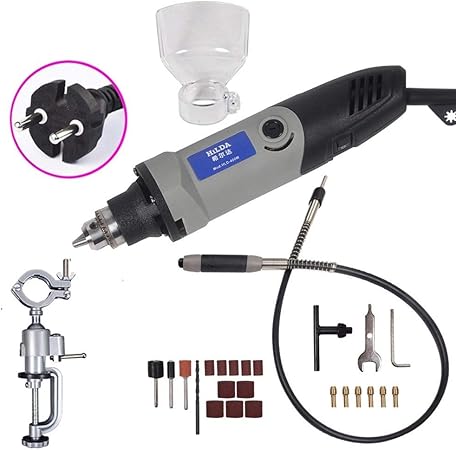 Utensile Multifunzione 400w Dremel Style Electrique A Vitesse Variable For Outil Rotatif Dremel Mini Drill Outils Fordremel Rectifieuse Mini Grinder Amazon Fr Cuisine Maison
