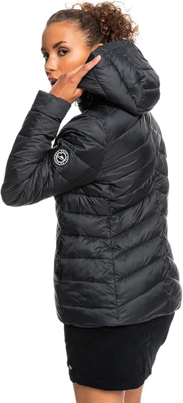 Femme Coast Road Hooded Coupe-vent, Noir - Anthracite, M EU