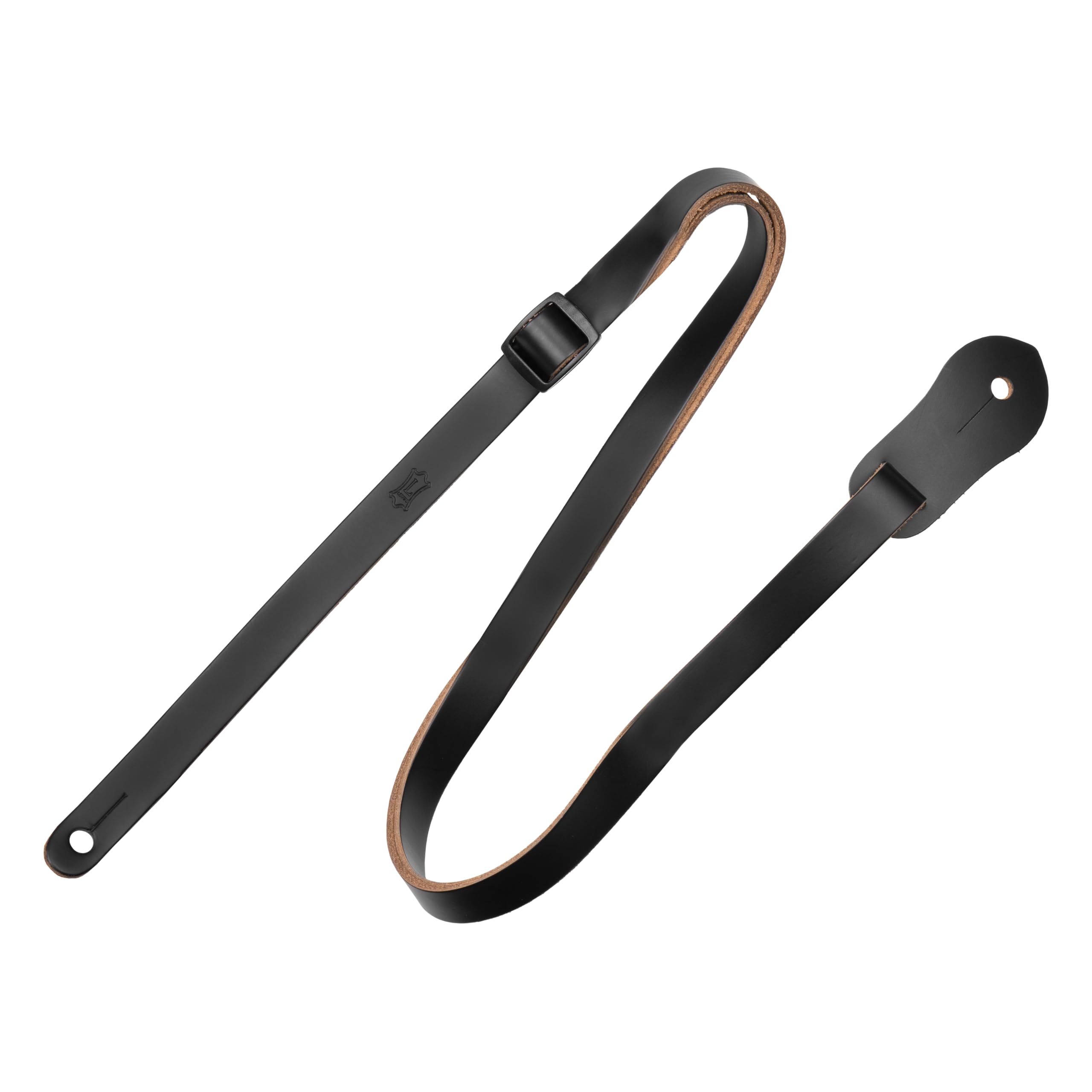 Levy's Leathers Ms19-blk Suede Leather Mandolin Strap - Black