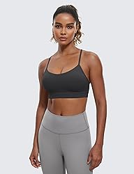 CRZ YOGA Butterluxe Womens Y Back Sports Bra