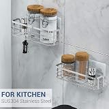 Avoalre Shower Shelf 2 Pack No-Drill Stainless Steel SUS304 Rustproof view 8