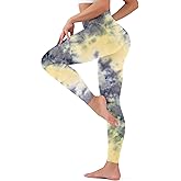 GYMGUN High Waisted Leggings for Women Buttery Soft Tummy Control Capri Yoga Pants for Workout Athletic Plus Size