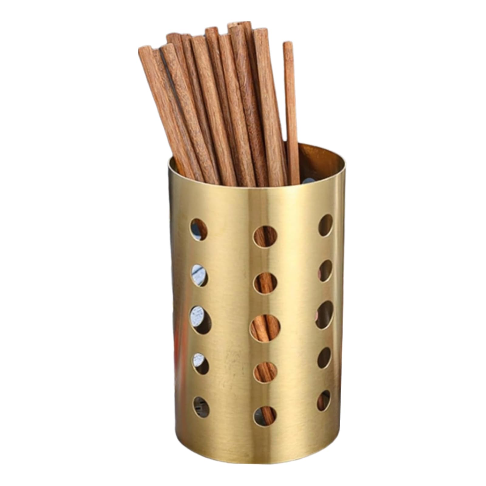 Cyrank Utensil Holder, Stainless Steel Kitchen Utensil Holder for Countertop Large Cooking Caddy Crock Kitchen Tool Organizer for Home Restaurant