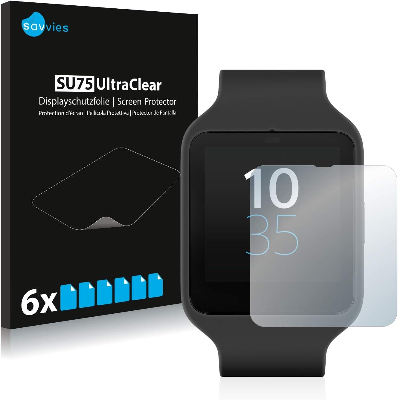 Amazon.com: 6x Savvies SU75 UltraClear Screen Protector for ...