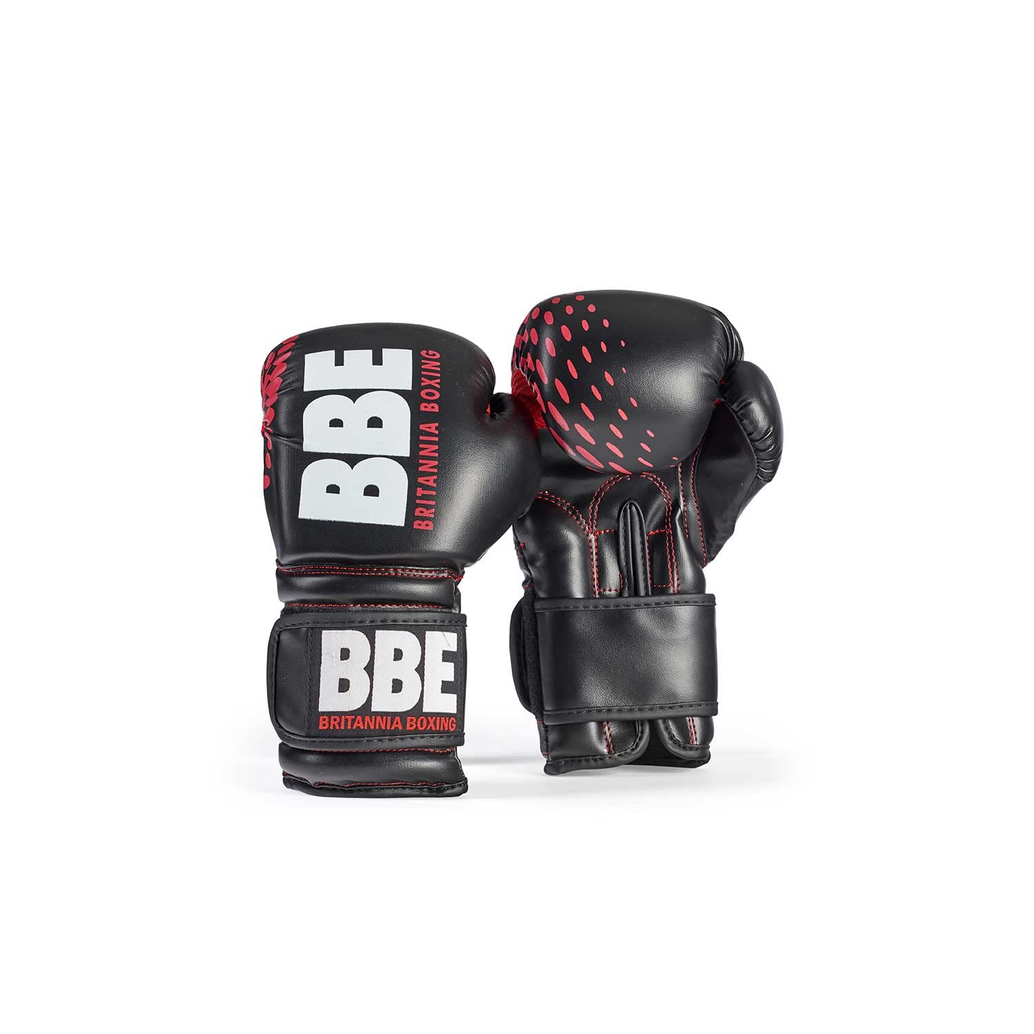 BBE Britannia Boxing FS Boxing Gloves, PU Leather Enhanced Shock Foam Home Boxing Training, Sparring, Punch Bag Work, Hook & Jab Sessions, 14oz