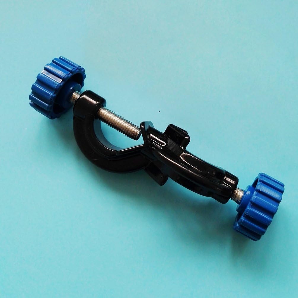 PUL FACTORY Boss Head Cross Clamp Holder, Black Coated, Up to 16mm Rod