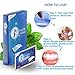 Teeth Whitening Strips, Herwiss 3D White Whitestrips with Mint Flavor for Gum Health and Refresh Breath, Dental Whitener Kit Elastic Gels for Teeth Stain Removal - 28pcs 14 Treatments for Teeth Care