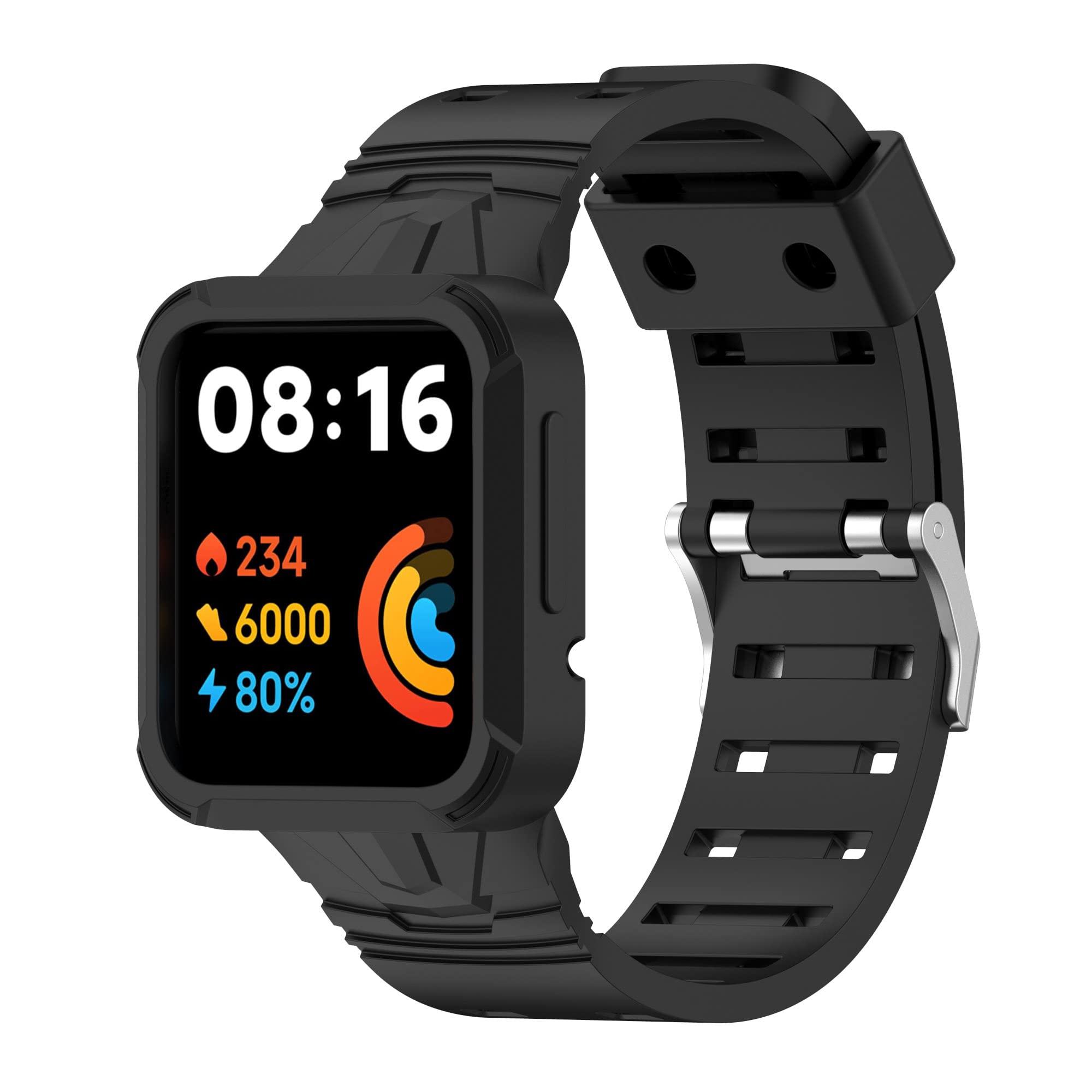 Keecuty Strap Compatible with Xiaomi Mi Watch 1/2 Lite, Redmi Watch 1/2 Lite, Breathable Porous Silicone Replacement Bracelet for Redmi Watch 1/Redmi Watch 2