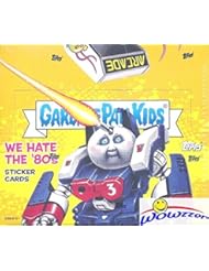2018 Topps Garbage Pail Kids Series 1 WE HATE THE &lsquo;80&rsquo;s MASSIVE Factory Sealed 24 Pack HOBBY Box with 192 Cards & One HIT! Look for Autograph, Sketch Cards & Printing Plates! Brand New! WOWZZER!