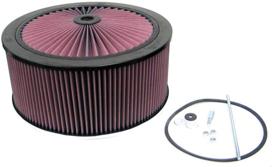 K&N XStream Top Air Filter High Performance, Premium, Washable, Replacement Engine