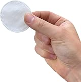 RE-GEN Cotton Wool Pads 500pc 5x100 Round Super Soft Makeup Cleansing Discs view 3