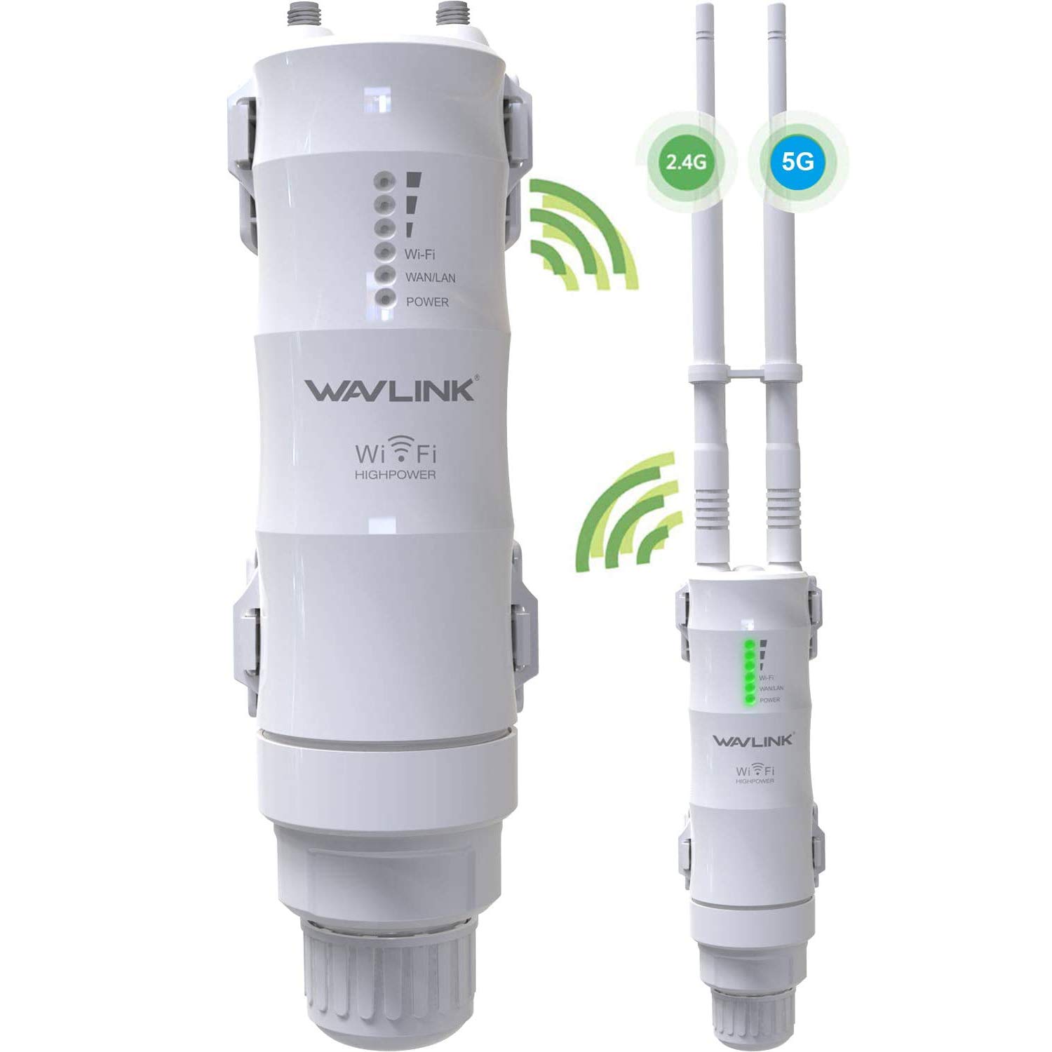 Mua Dual Band 2.4+5G 600Mbps Outdoor WiFi Range Extender Mua Dual Band 2.4+5G 600Mbps Outdoor WiFi Range Extender