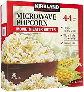 Image of Kirkland Signature Microwave Popcorn, 3.3 oz, 44 Count
