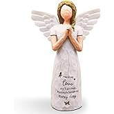 BORLESTA Sympathy Gifts for Loss of Loved One - Memorial Gifts, Bereavement Gift Idea, Miscarriage Gifts for Mothers, Bereavement Gifts, Grief Gifts for Women, Guardian Angel Figurines