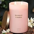 Goodpick Tuberose Scented Candles 22oz, Pink Soy Candles for Home Scented, Big Candle, Luxury Gifts for Women, Her, Girlfriend, Birthday, 2 Wicks